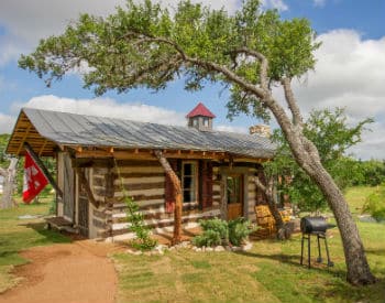Hill Country Log Cabins In Fredericksburg Texas